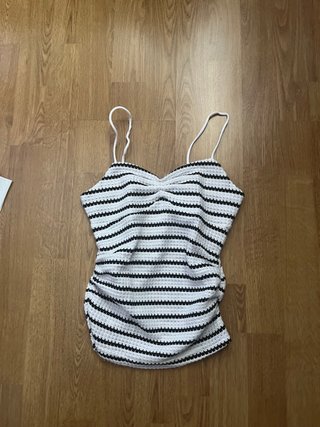 Camiseta de tirantes a rayas