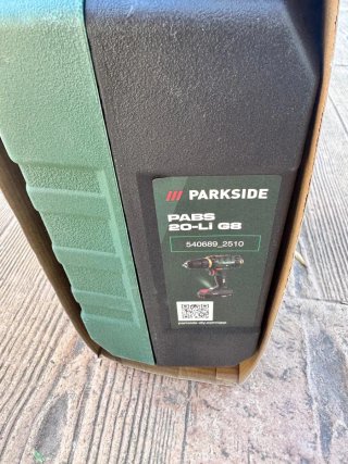 Taladro Parkside 20V PABS 20-LI G8