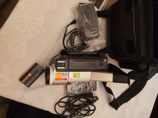 Videocámara Sony TRV120 E con funda