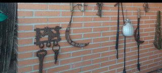 Colección de antigüedades de campo