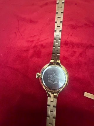 Orologio donna vintage Hoops nero/oro