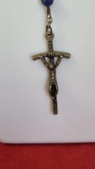 Collana per Bambini Rosario Madonna e Crocifisso