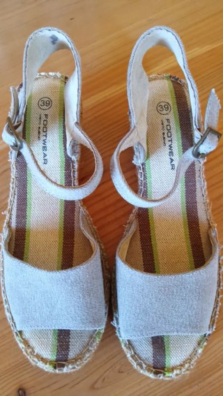 Sandalias de cuña mujer talla 39