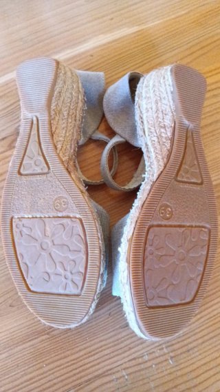 Sandalias de cuña mujer talla 39
