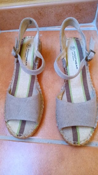 Sandalias de cuña mujer talla 39
