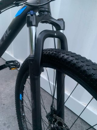 Bicicleta Mitical Negra y Azul