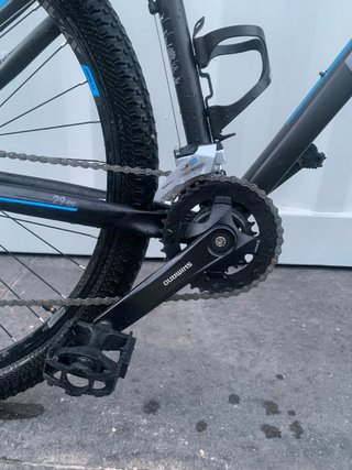 Bicicleta Mitical Negra y Azul
