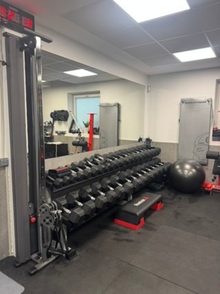 Equipamiento de gimnasio profesional