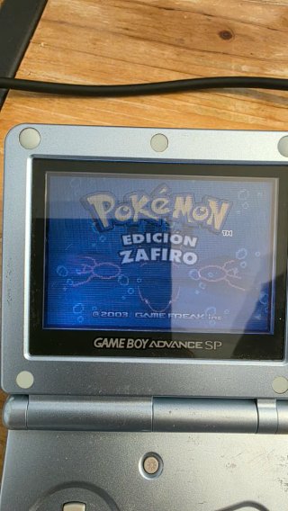 Pokémon Zafiro GBA Edición Española
