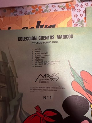 9 cuentos mágicos DISNEY Editorial Maves COMPLETA