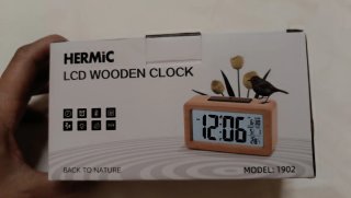 Reloj Despertador Madera aboveClock