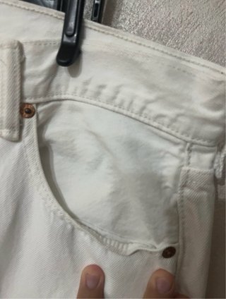 Jeans Levi's 501 Uomo Bianchi