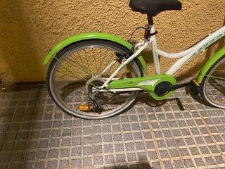 Bicicleta paseo Urban Line con cesta