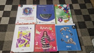 Paquete de libros de 2 Bachillerato