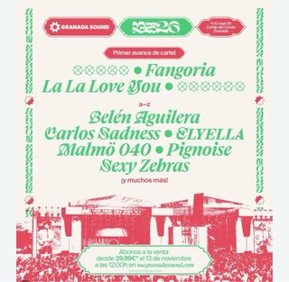 Cartel Granada Sound 2026