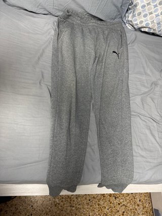 Conjunto Puma Gris Sudadera y Pantalón