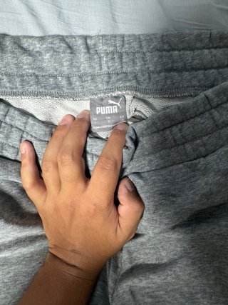 Conjunto Puma Gris Sudadera y Pantalón