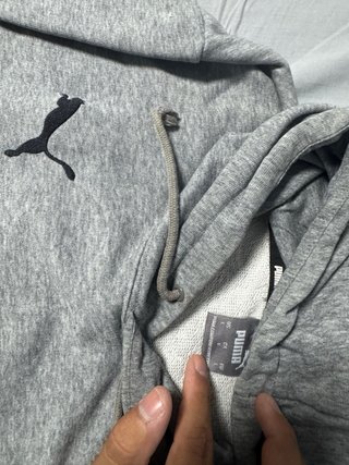 Conjunto Puma Gris Sudadera y Pantalón