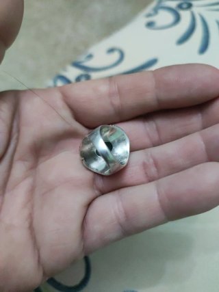 Anillo Amazonita Plata Ancho Dedo Pequeño