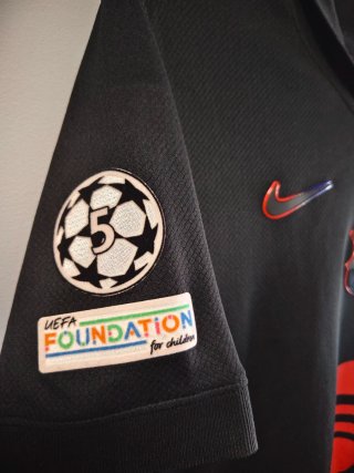Camiseta FC Barcelona Niño Negra Oficial Nike