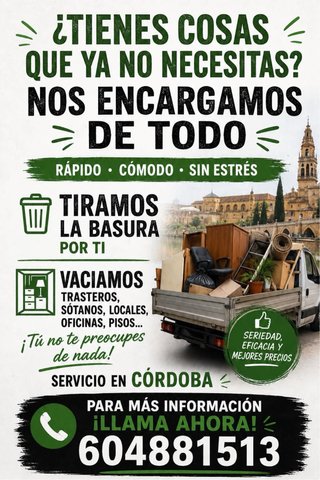 Limpiezas,portes,mudanzas