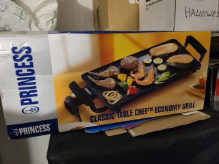 Plancha Eléctrica Princess Classic Table Chef