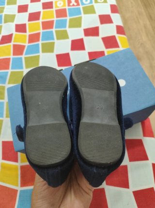 Bailarinas terciopelo niña talla 29