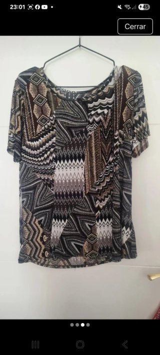 4 Camisas Mujer Talla 50/52