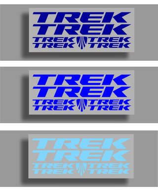 Pegatinas adhesivo para bicicleta TREK