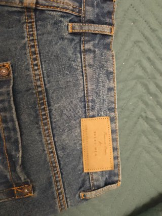 Shorts vaqueros desgastados para chico
