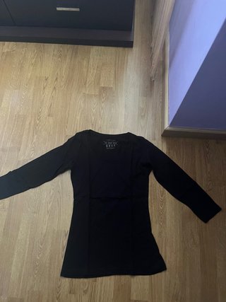 Camisa manga larga negra