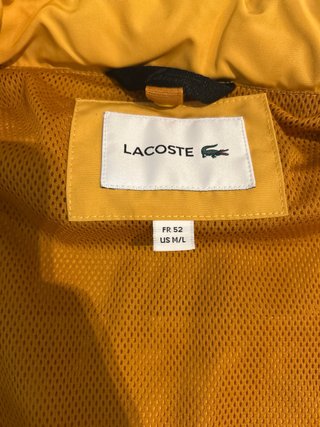 Chaqueta Lacoste Amarilla