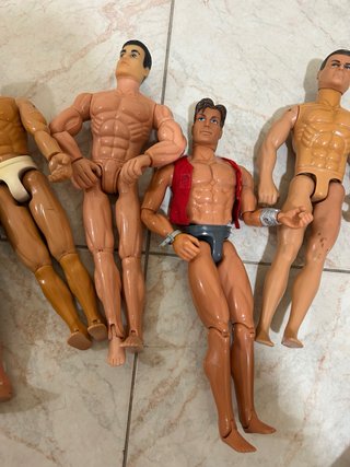 Lotto Action Man Vintage - 5 Pezzi