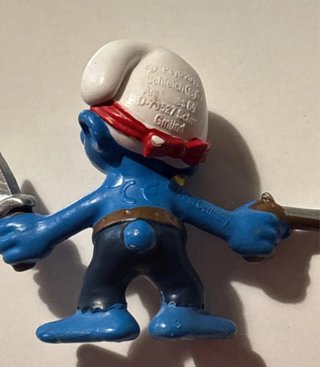 Figura Pitufo Bucanero Pirata Schleich (2013)