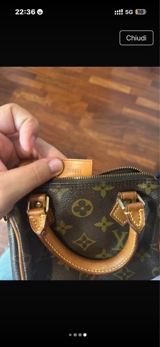 Borsa Louis Vuitton Speedy Nano