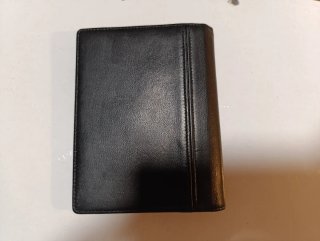 Agenda Montblanc Piel Negra Porta Tarjetas
