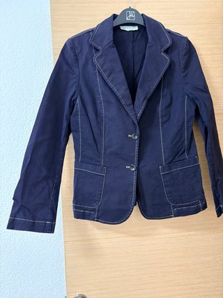 Americana tejana azul