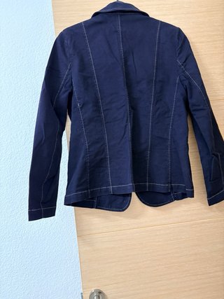 Americana tejana azul
