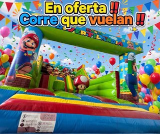 Todo tipo de Hinchables y barredoras OFERTONES