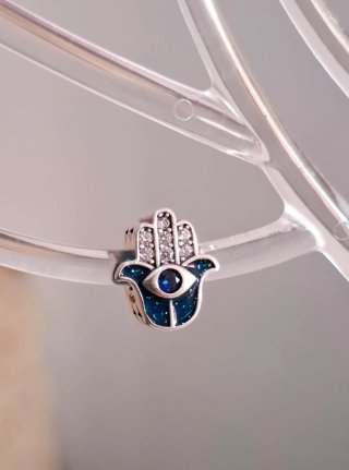 Charm Mano de Fátima Ojo Azul
