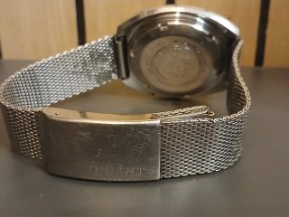 Reloj Orient Automático Plata y Verde