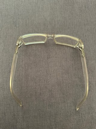 Montatura Gucci vintage trasparente