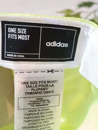 Cappellino Adidas lime fluo