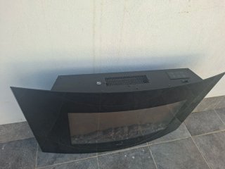 Chimenea Eléctrica Cecotec Negra