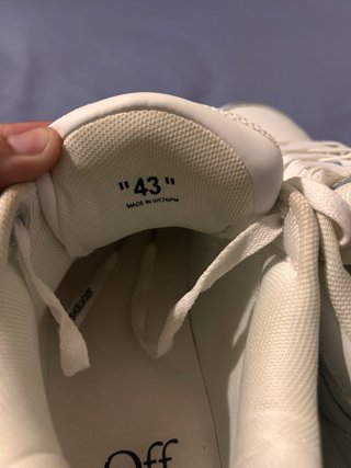 Zapatillas Off-White Blancas