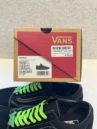 Scarpe Vans Old Skool Nere Taglia 45