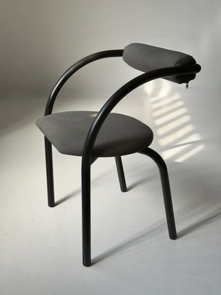 Silla postmoderna danesa Xcol 1980 vintage