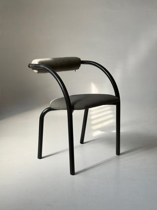 Silla postmoderna danesa Xcol 1980 vintage