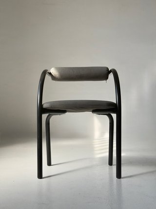 Silla postmoderna danesa Xcol 1980 vintage