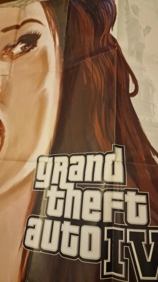 Póster Grand Theft Auto IV Rockstar Games